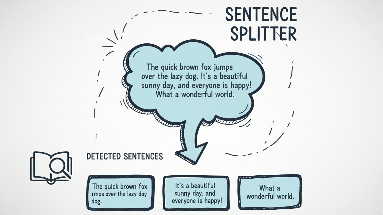 Sentence splitter